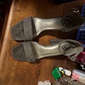 Grey heels